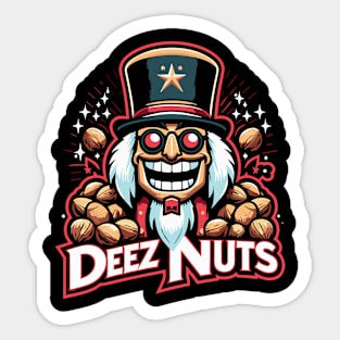 deez nuts Sticker